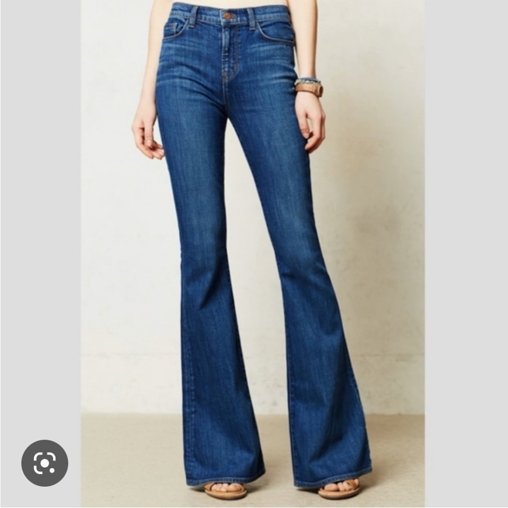 JBrand High Rise Flare Jean